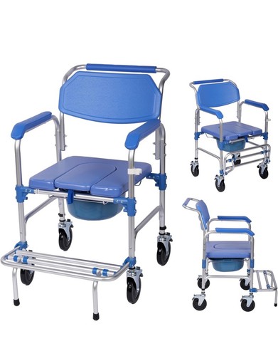 Stock wheeled shower - stock,