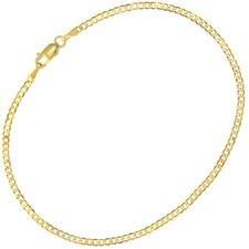 9ct Yellow Gold Curb Bracelet