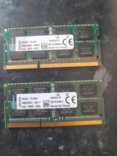 Kingston laptop ram pc3 12800 - ram,