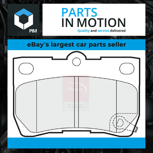 Brake pads set fits lexus - pads,