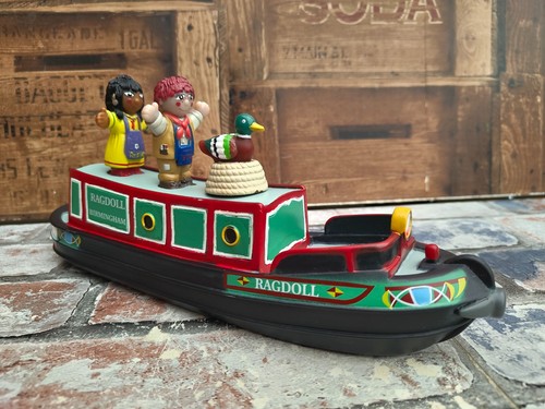 Rosie jim canal boat with - jim,