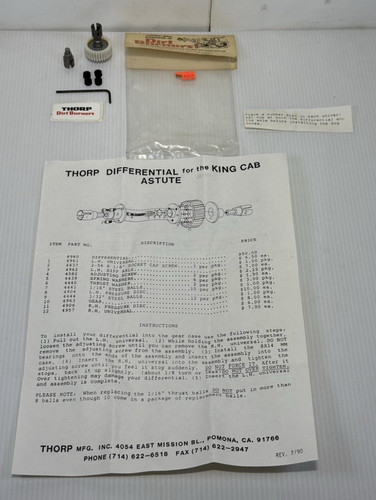 Nos vintage thorp 4960 tamiya - vintage, #4960