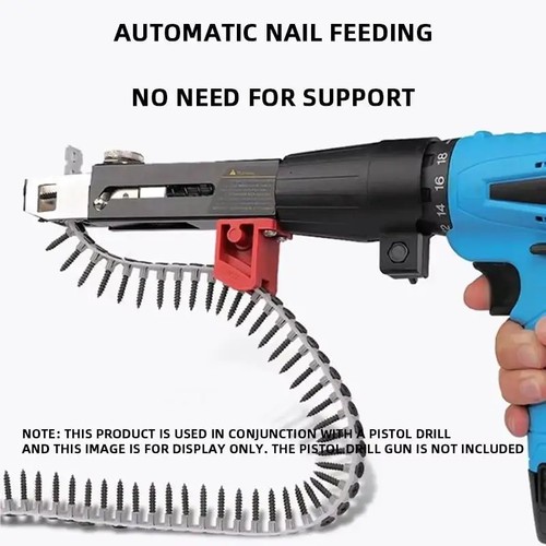 Automatic chain screw gun - automatic, head