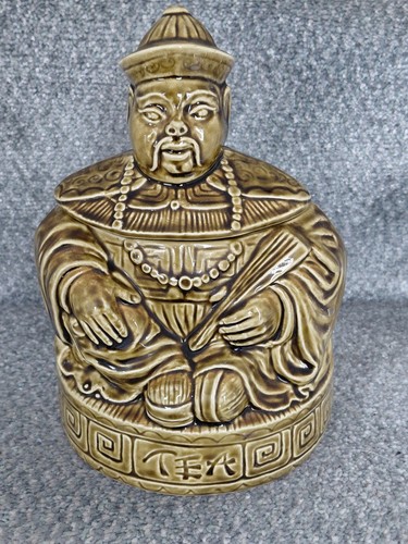 Sadler china man tea caddy - sadler,