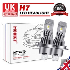 2X H7 LED Bulbs Headlight 100W