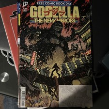 Godzilla The New Heroes IDW Comics Free Comic Book Day 2025 FCBD