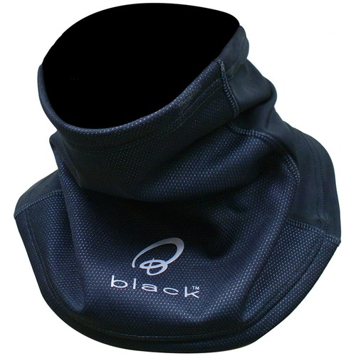 Black windproof motorbike neck - motorbike,
