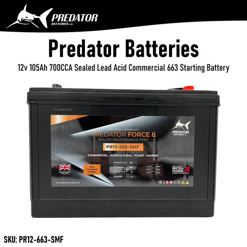 12v 105ah commercial starting - commercial,