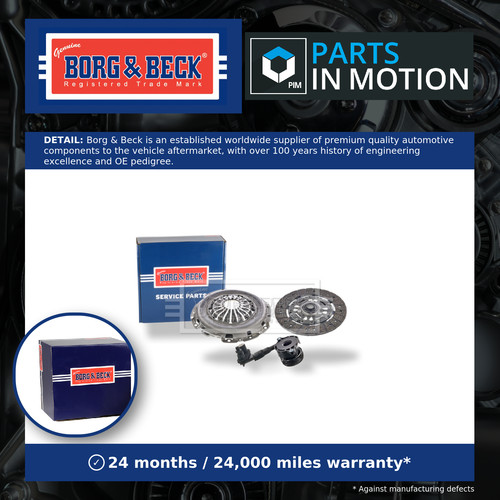 Clutch kit 3pc - kit,