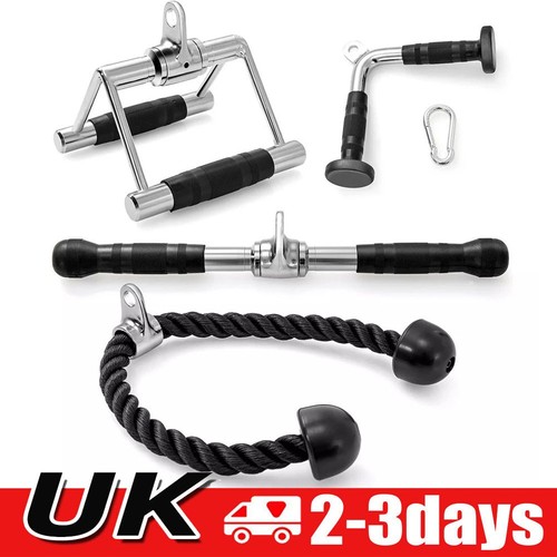 Cable machine attachment set - cable,