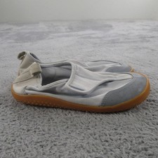 Vivobarefoot Shoes Kids Size EU 33 Gray Canvas Mary Jane Barefoot Minimalist