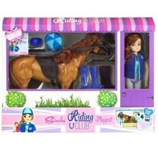 2021 Kid Kreations Sindy Riding Club Playset – Redhead Sindy Doll & Pony – BNIB