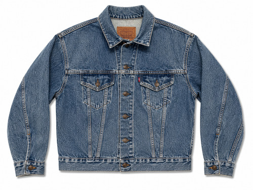 Vintage levi denim trucker - levi's,