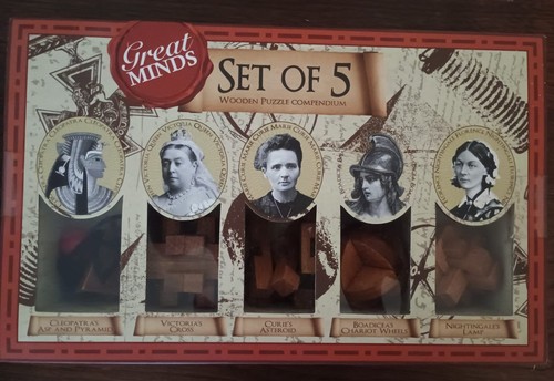 Great minds wooden puzzle - great,