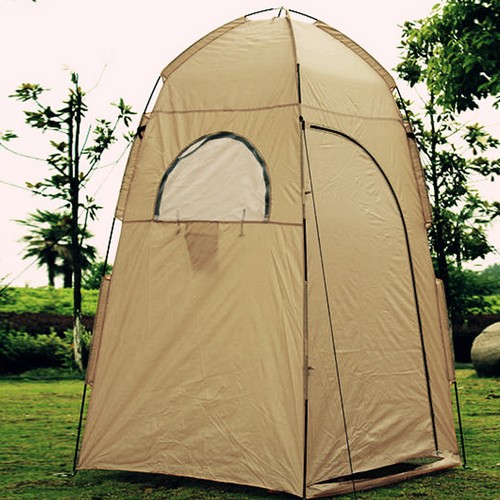 Changing tent privavcy spray - changing,