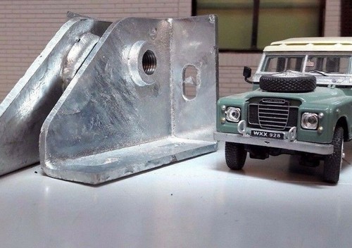 Seatbelt mounting brackets - 2x,