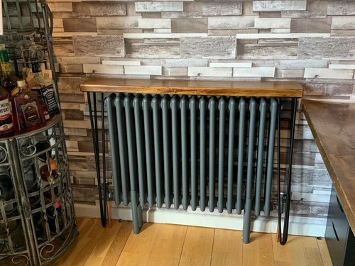 Rustic radiator cover - radiator, urban