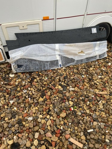 Caravan front gas locker - front,