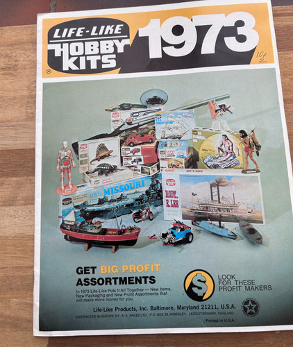 Life like hobby kits 1973 - hobby,