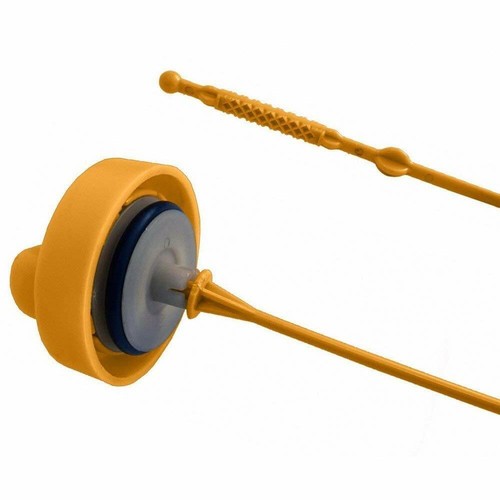 Oil dipstick level - oil, measure