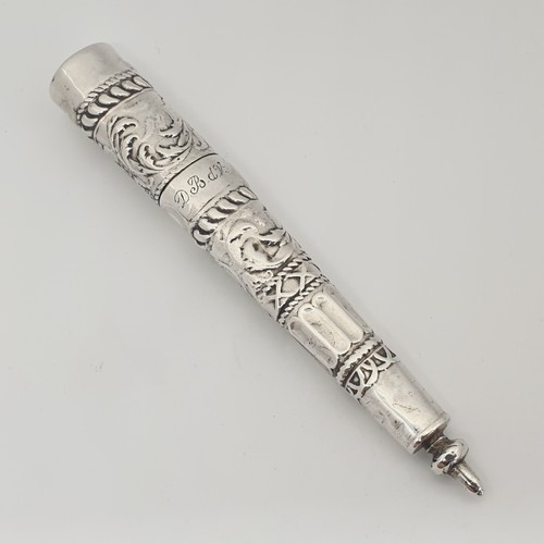 Georgian silver needle bodkin - silver,