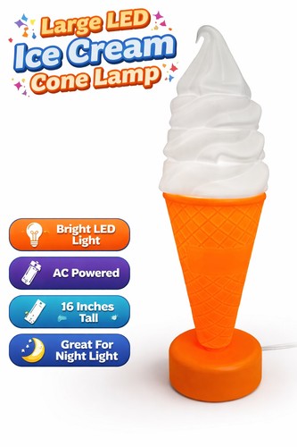 Ice cream cone display - ice,