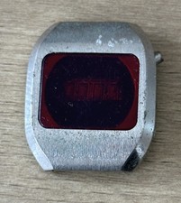 Vintage Red LED Mens Square
