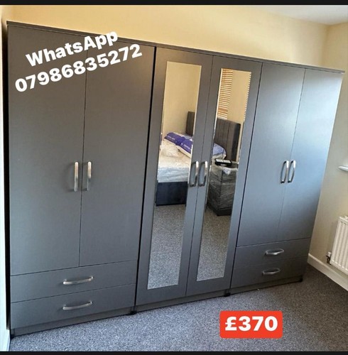 Beautiful 7ft6 wardrobe with - 7ft6,