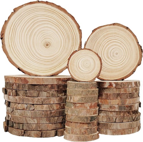Wooden slices wood for - for, crafts