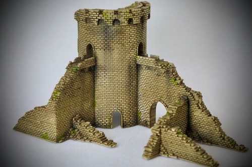 Gauge model railway - model, building