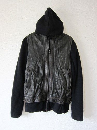 Shellac hooded leather - shellac, combo