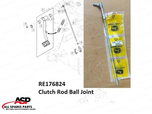 R176824 clutch pedal tie - , rod