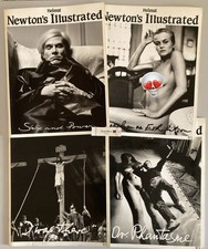 Helmut Newton's Illustrated original ed No.1-No.4 complete set  Helmut Newton