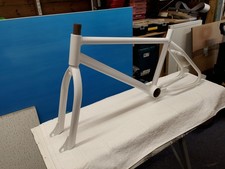 1984 Old School BMX Ross Piranha Frame & Forks Powder Coated Ready To Build Rare