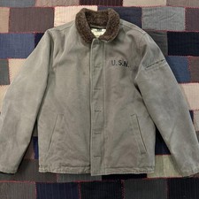Vintage 90s USN Deck Jacket