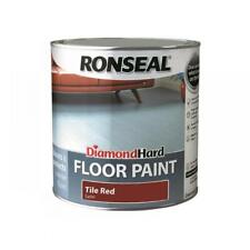 RONSEAL DIAMOND HARD FLOOR PAINT TILE RED 750ML