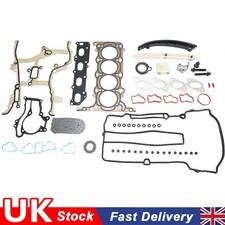 For Vauxhall Corsa 1.2 1.4 A12/A14XER Head Gasket Set Bolt Timing Chain Kit New