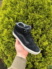 Vans UK 5 Black Suede Sk8-Hi