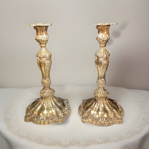 Vtg large ornate solid - vtg, brass