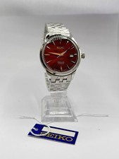 Seiko Presage Red Sunburst Dial Automatic Watch – Ultra Rare | Full Set | Boxed