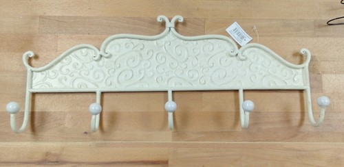 Cream shabby chic scroll - cream,