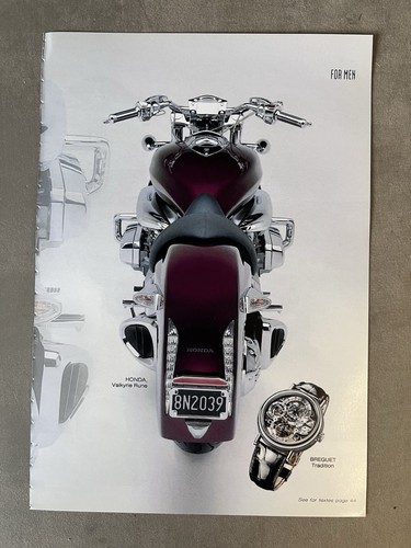 Breguet tradition and - breguet, honda