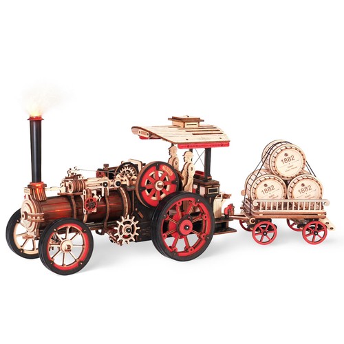 Rokr wooden puzzle steam - wooden,
