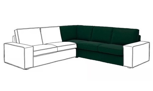 Brand new ikea kivik - new,