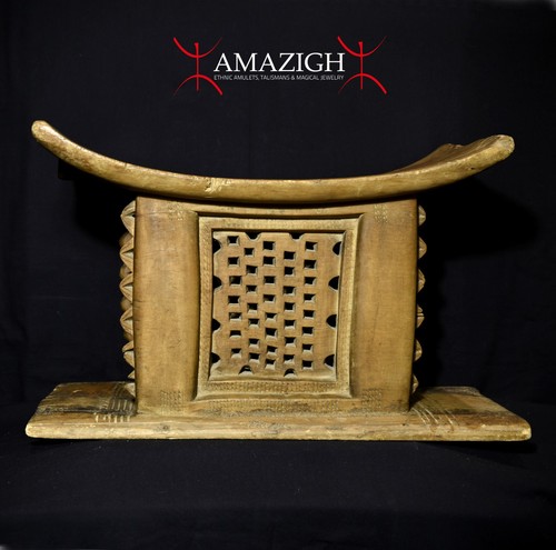 Old ashanti ceremonial stool - ceremonial,