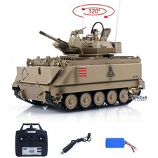 TD 1/16 RC Military Tank M2412-A M113A1 MRV 320 Turret Rotary Elevation IR
