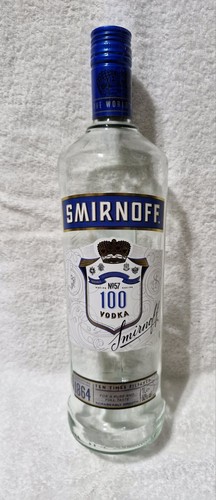 Smirnoff blue label vodka - blue,