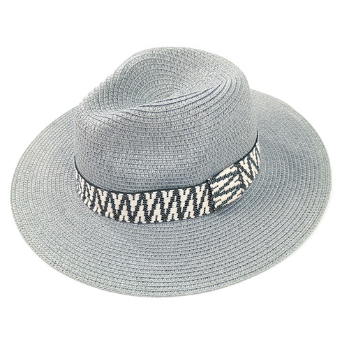 Summer hat panama grey - summer,