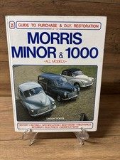 1985 Morris Minor & 1000 Guide to Purchase diy restoration Porter Lindsay hb s44