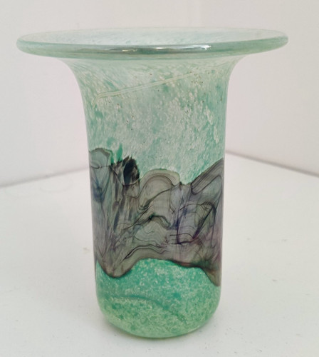 Signed mdina glass malta - signed, sea